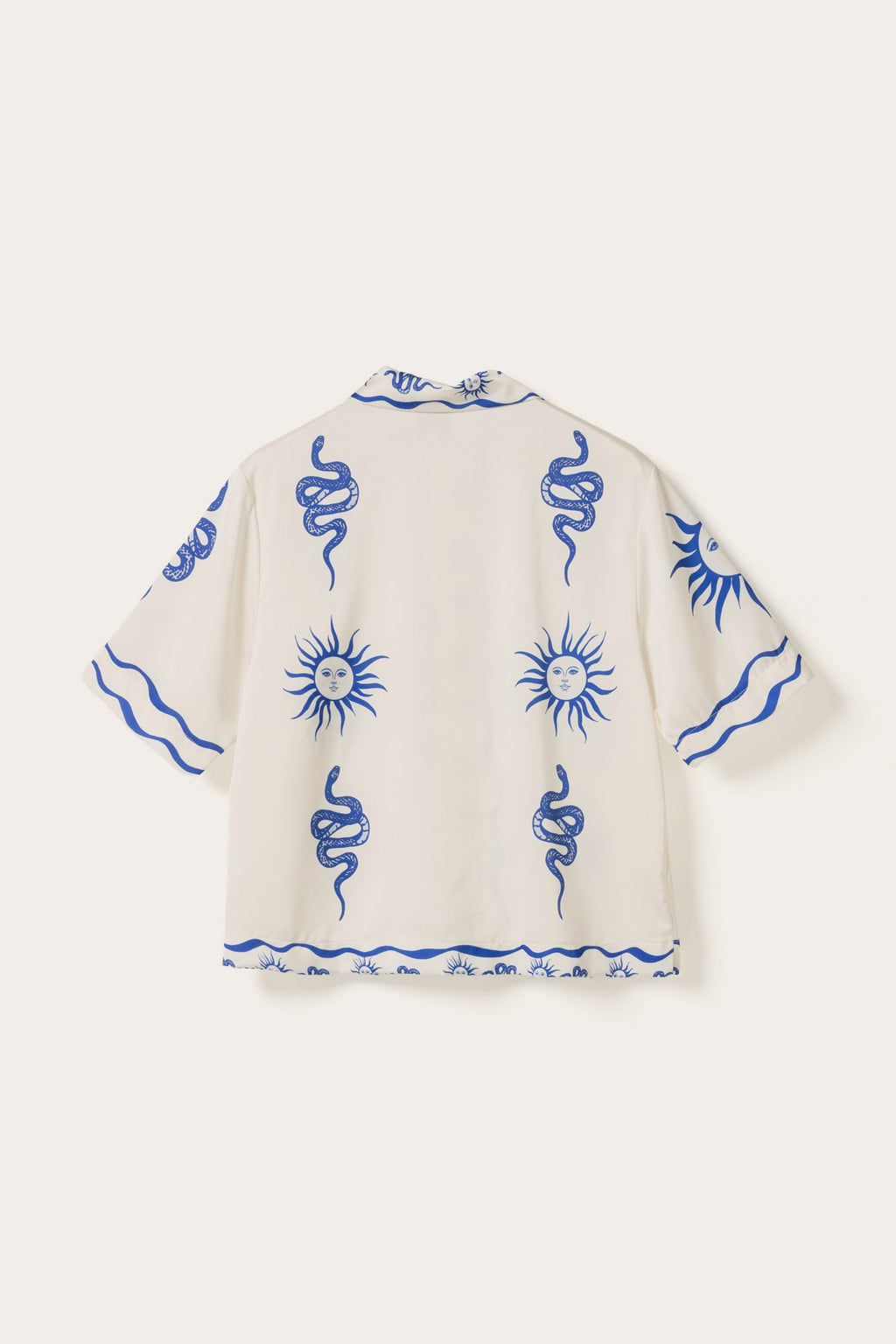 Kealy Shirt Chana Blue Print