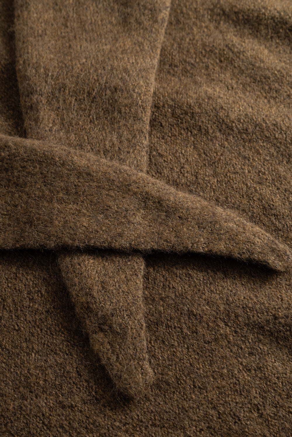 N-Loena Knit Scarf Military Green Melange