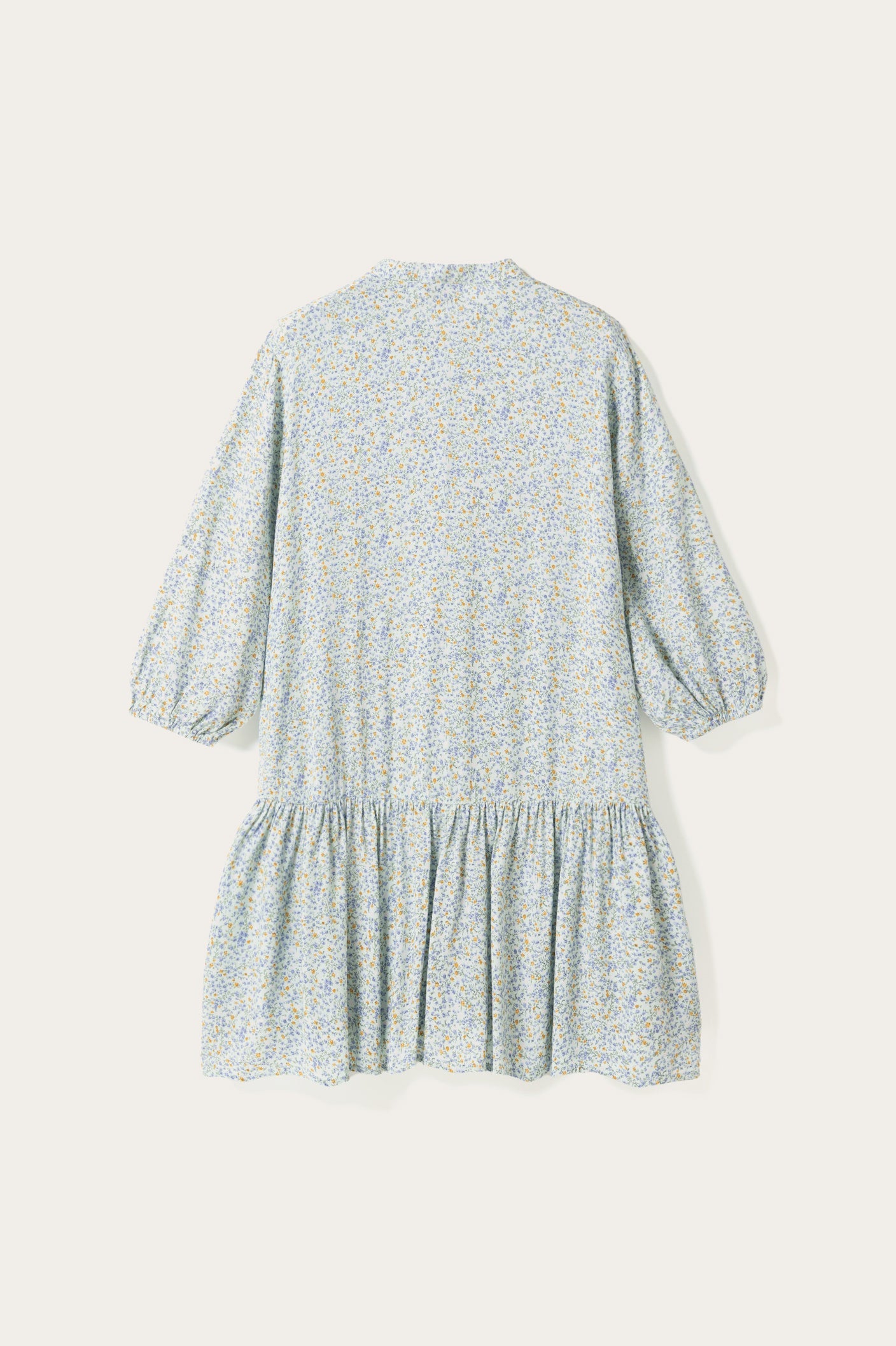 Imogene Dress Blue Flower