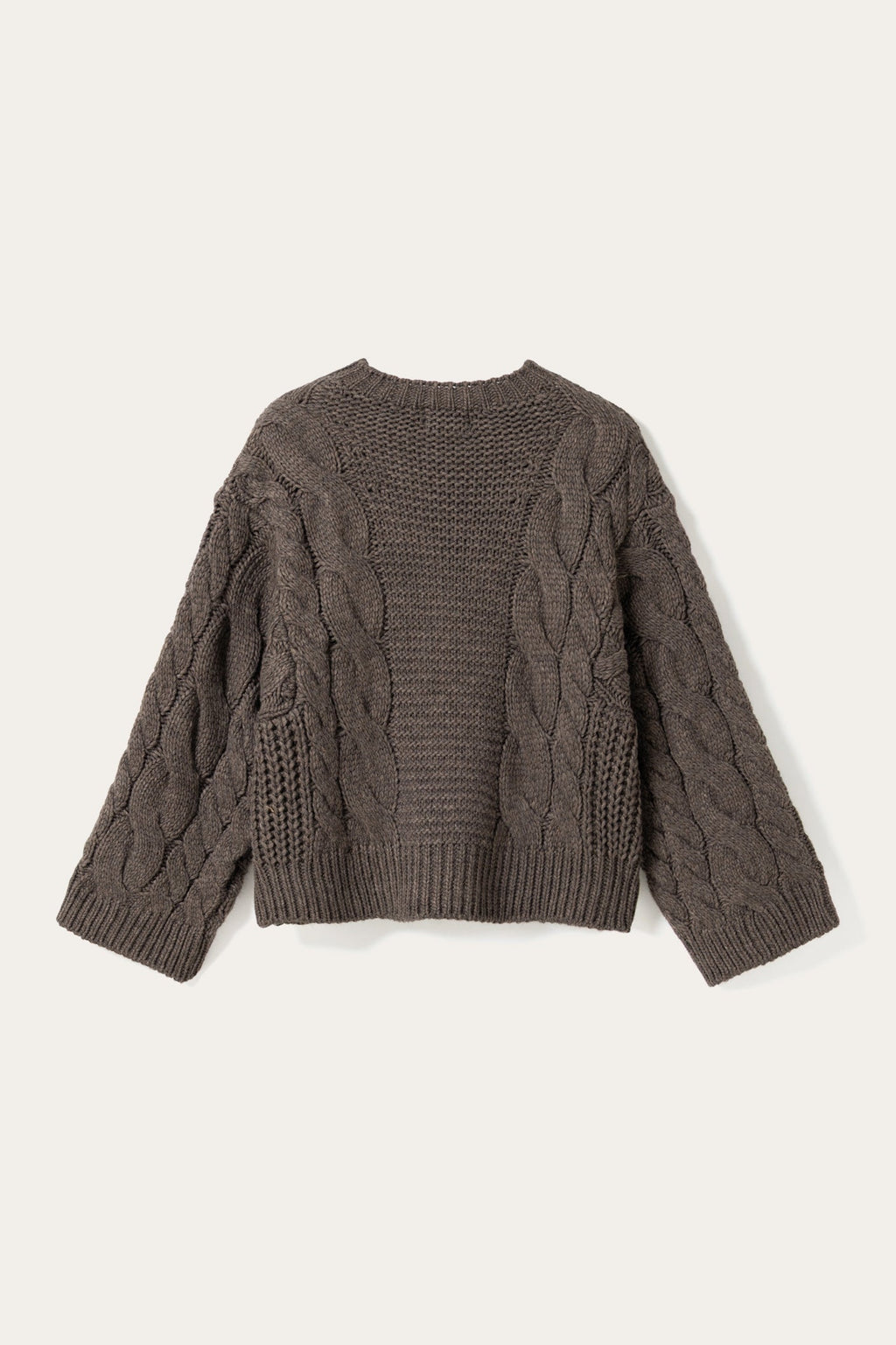 N-Lisbeth C Knit Ash Brown