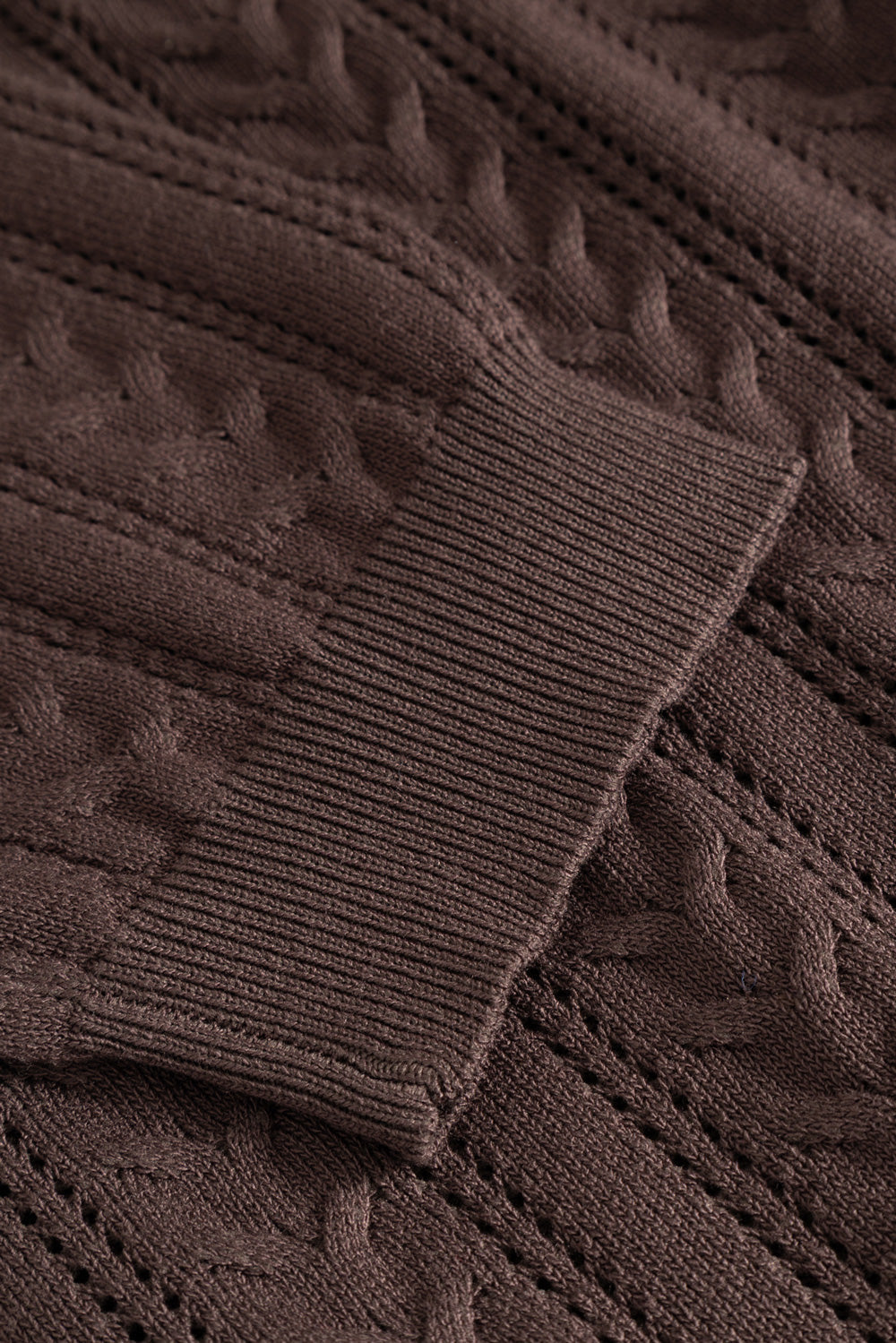 N-Mecca LS Knit Polo Coffee