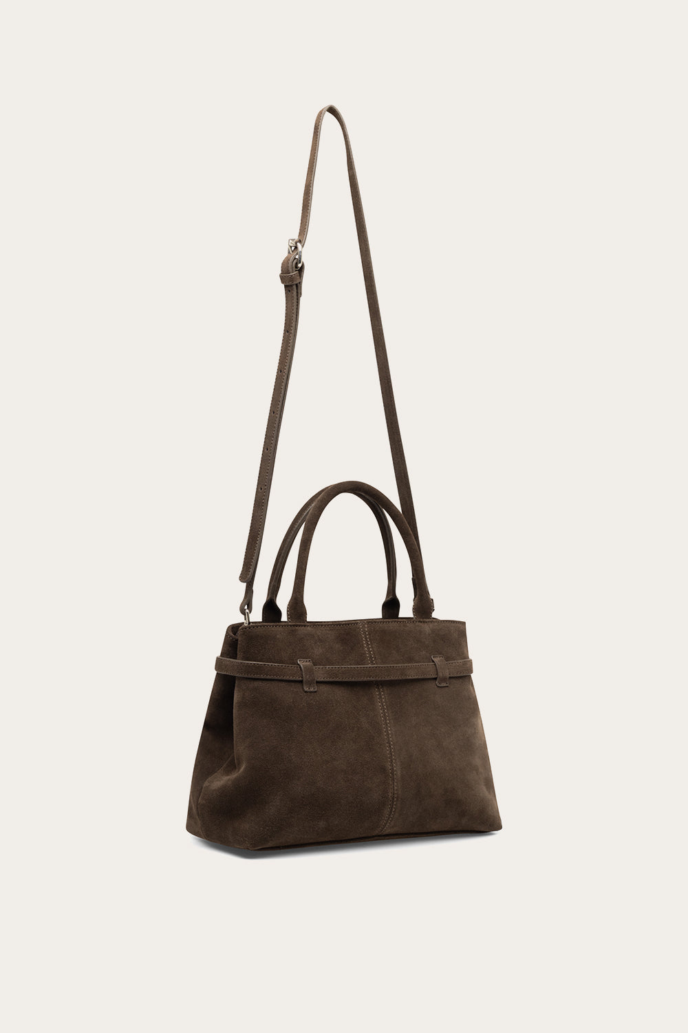 Macie Bag Real Suede Ash