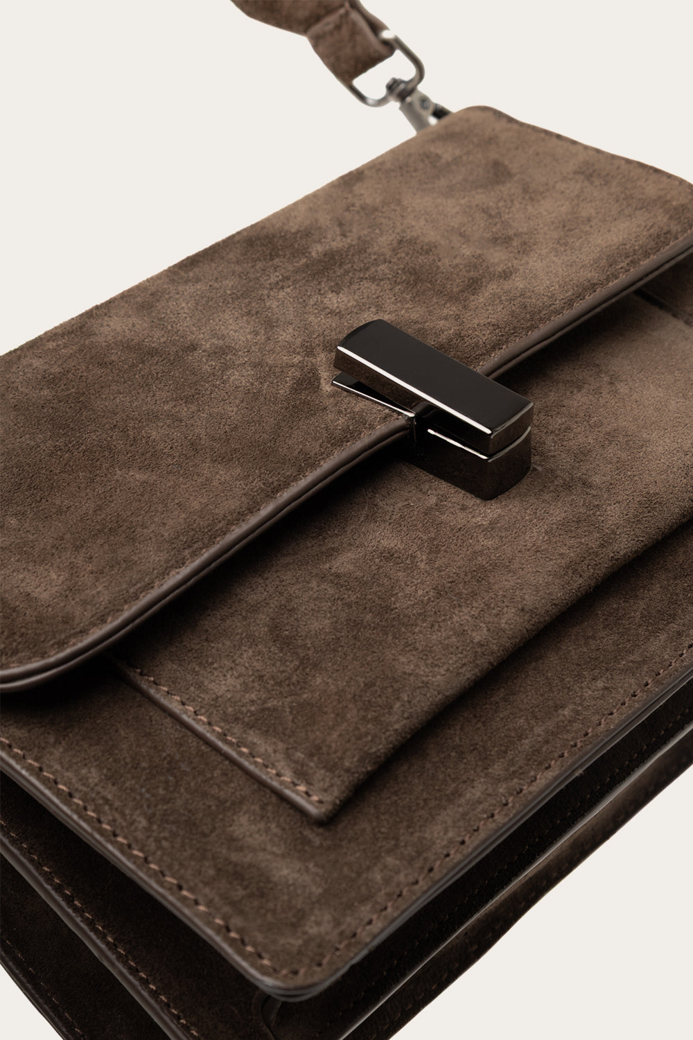 Adele Bag Real Suede Chocolate