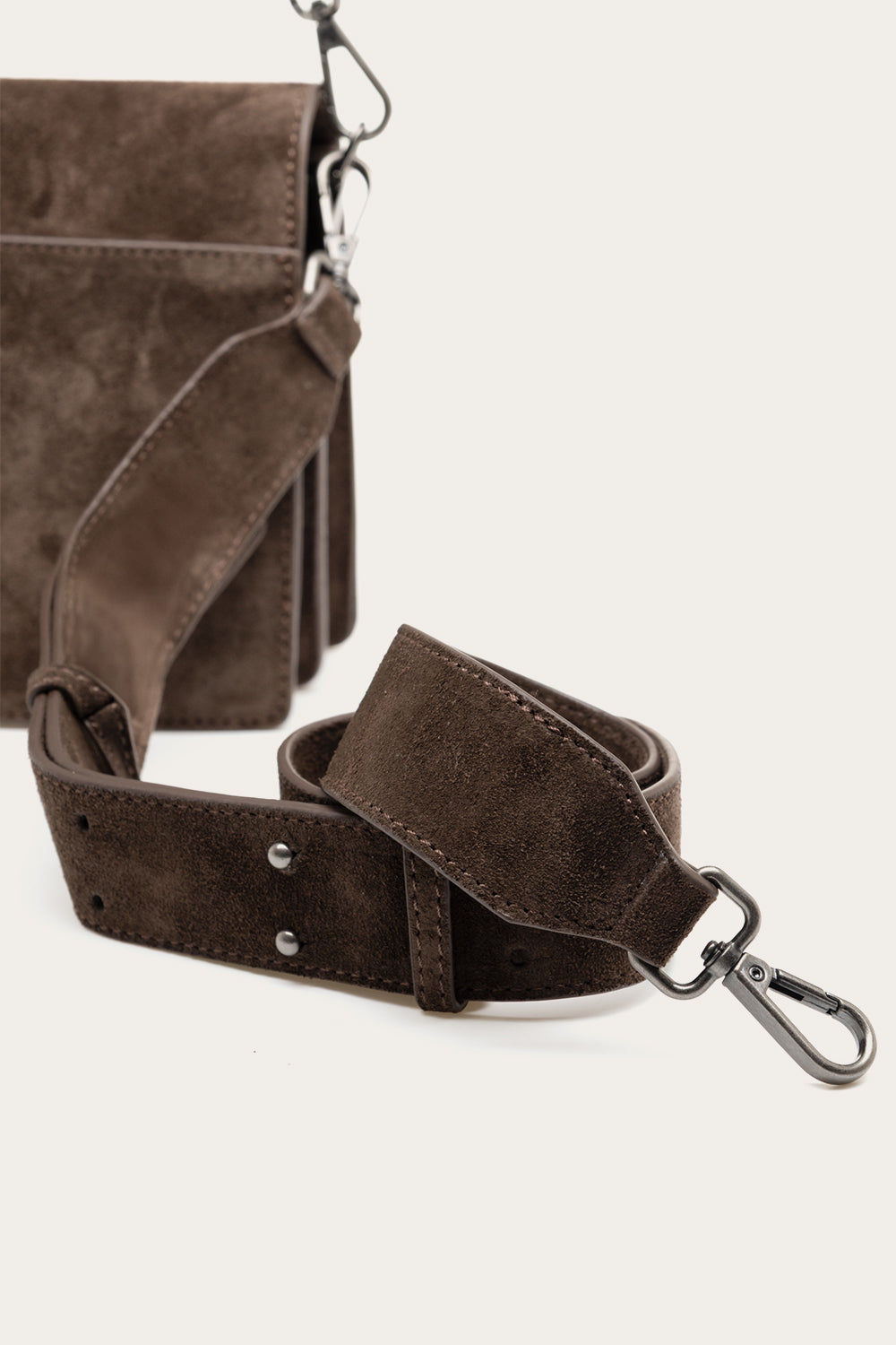 Adele Bag Real Suede Chocolate