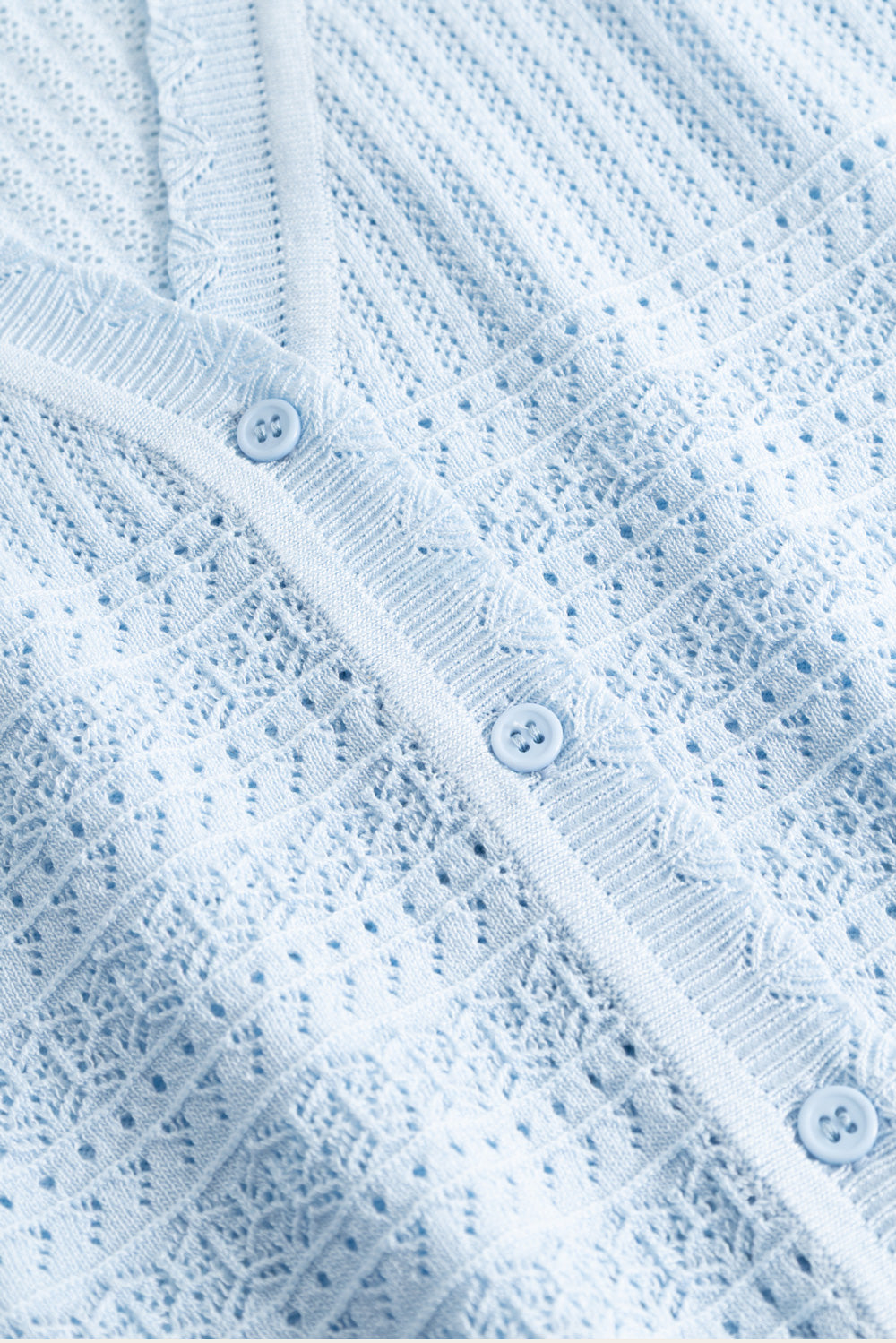 N-Margrit Knit Cardigan Light Blue