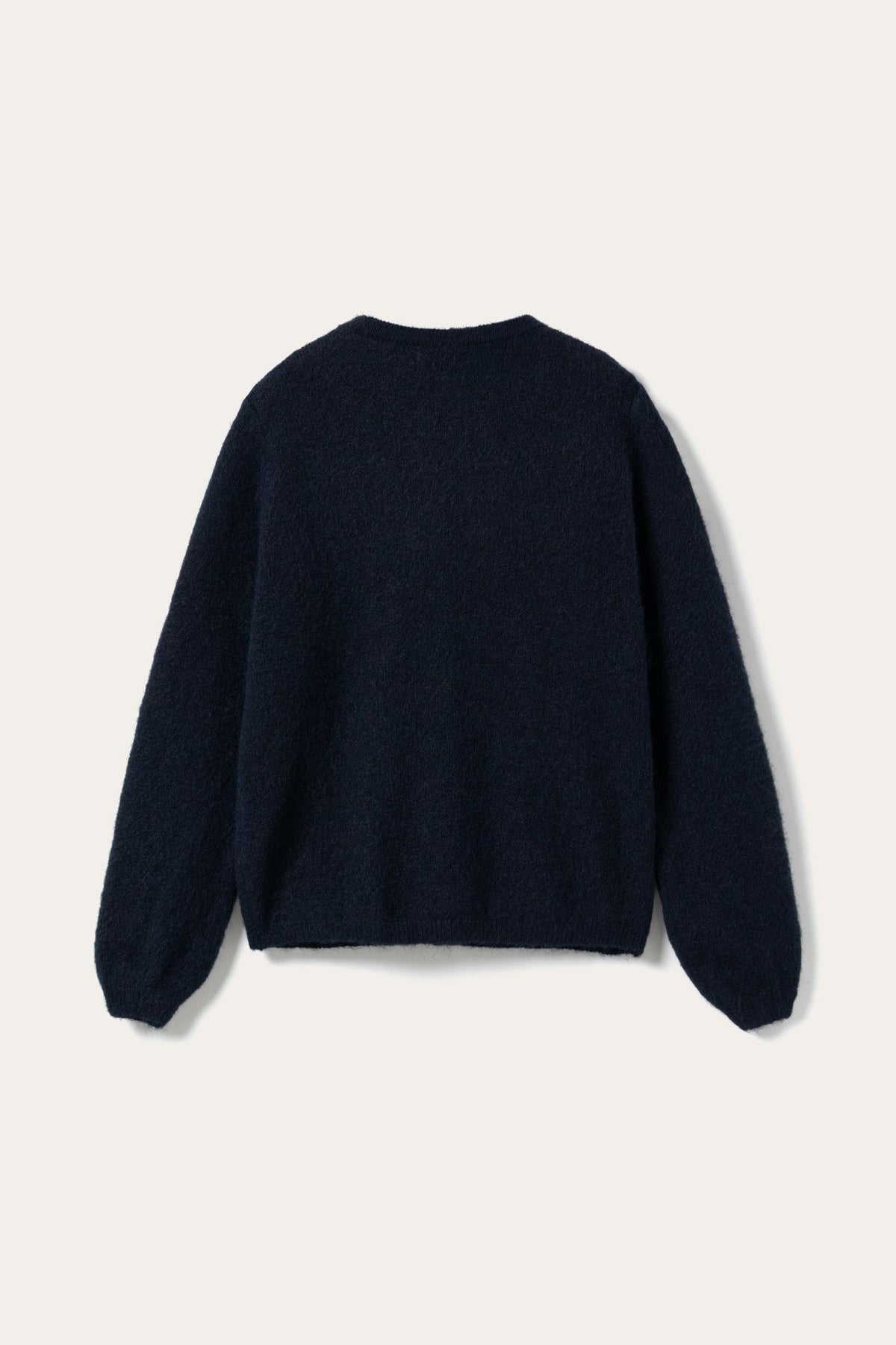 N-Mertice Knit Cardigan Navy