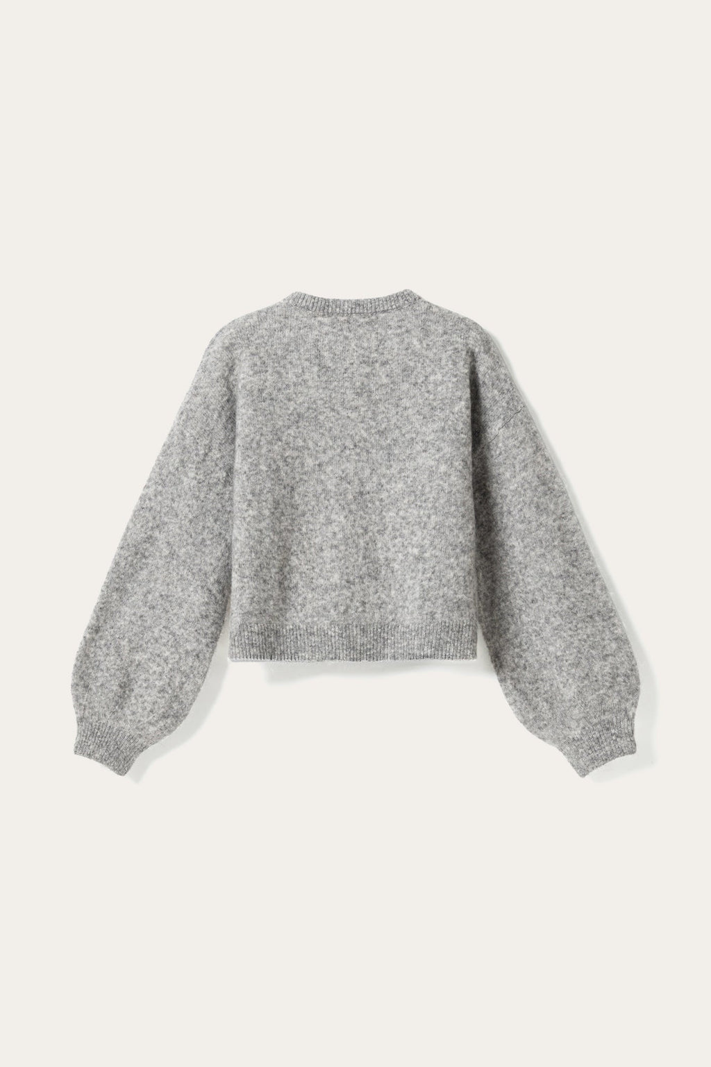 N-Mansa Knit Cardigan Medium Grey Mel.