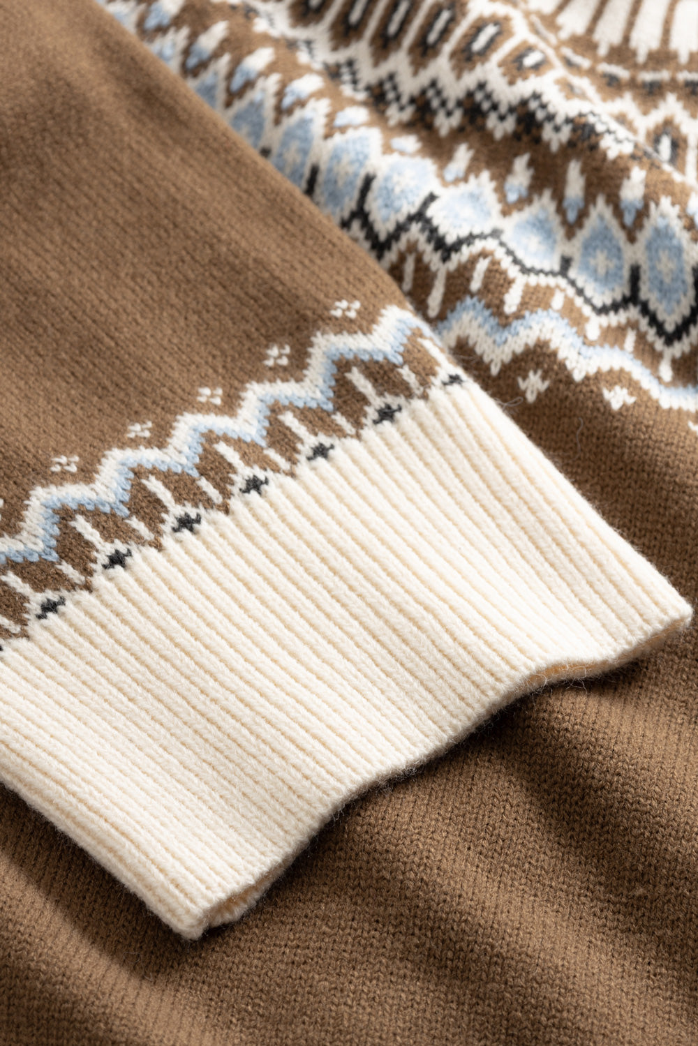 N-Marcenia Knit Cardigan Brown Mix