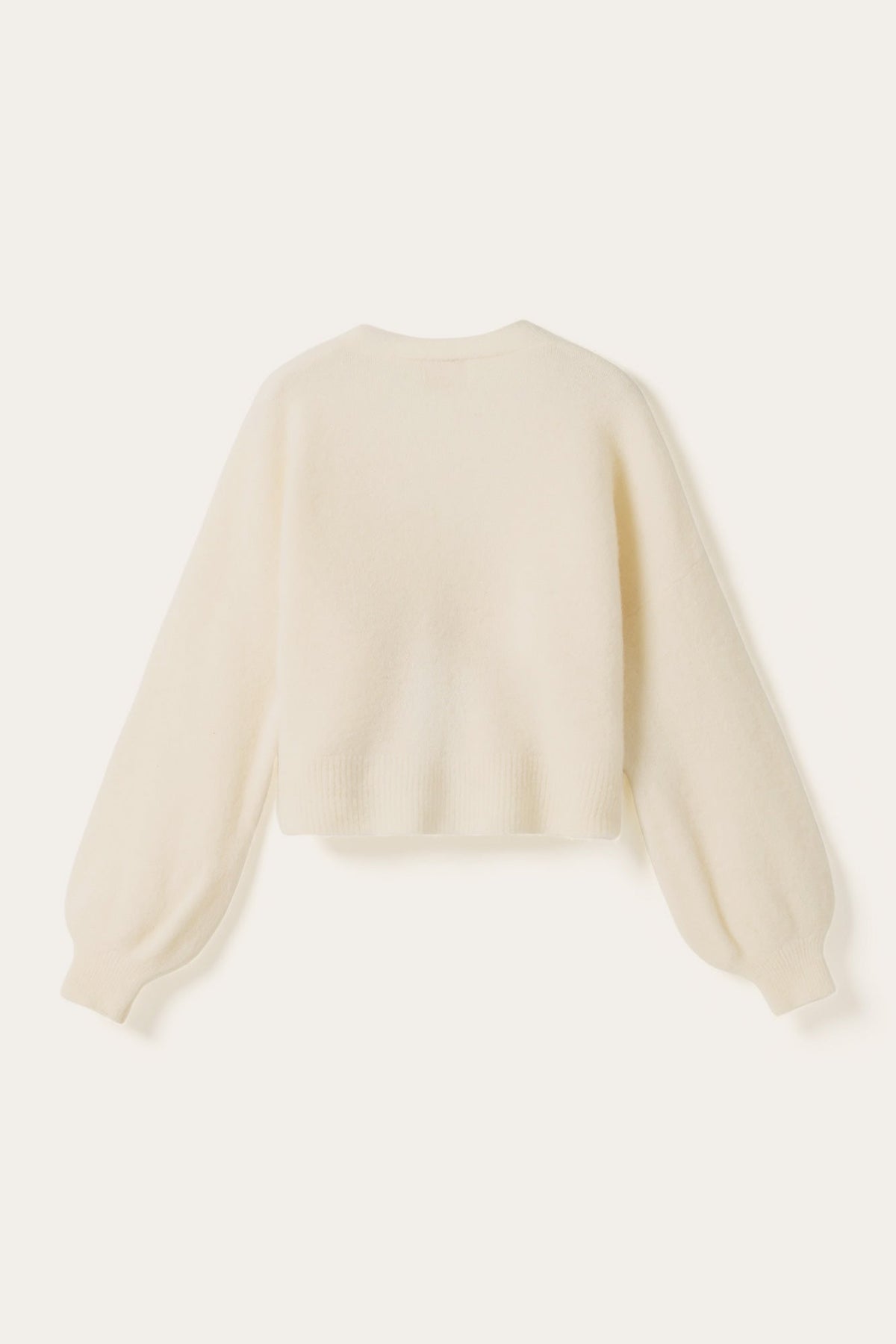 N-Morene Knit Cardigan Offwhite