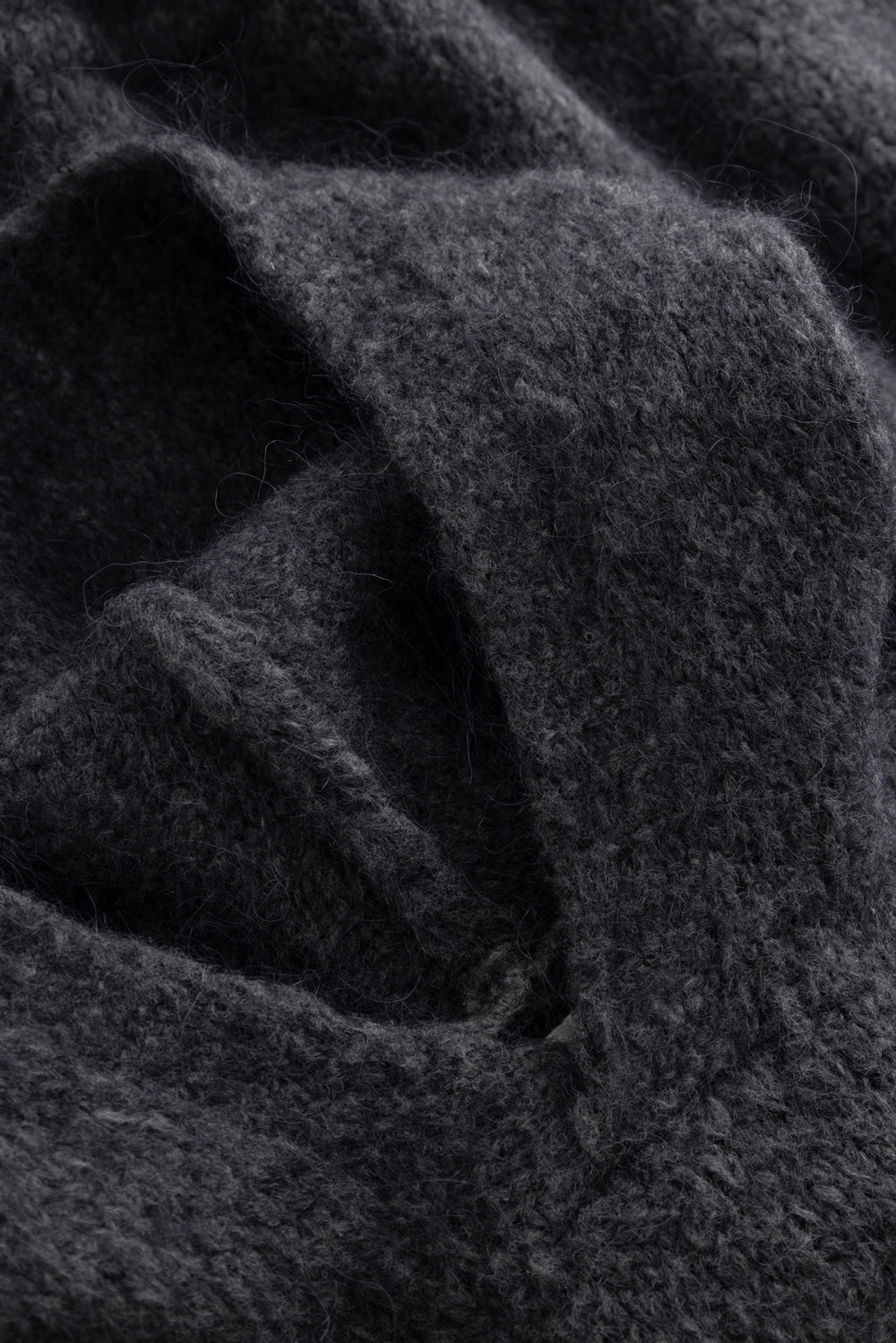 N-Meeko Knit Dark Grey Melange