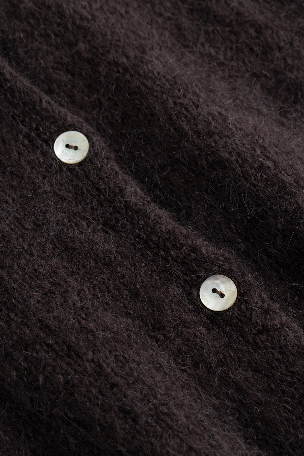 N-Makana Knit Cardigan Chocolate Brown