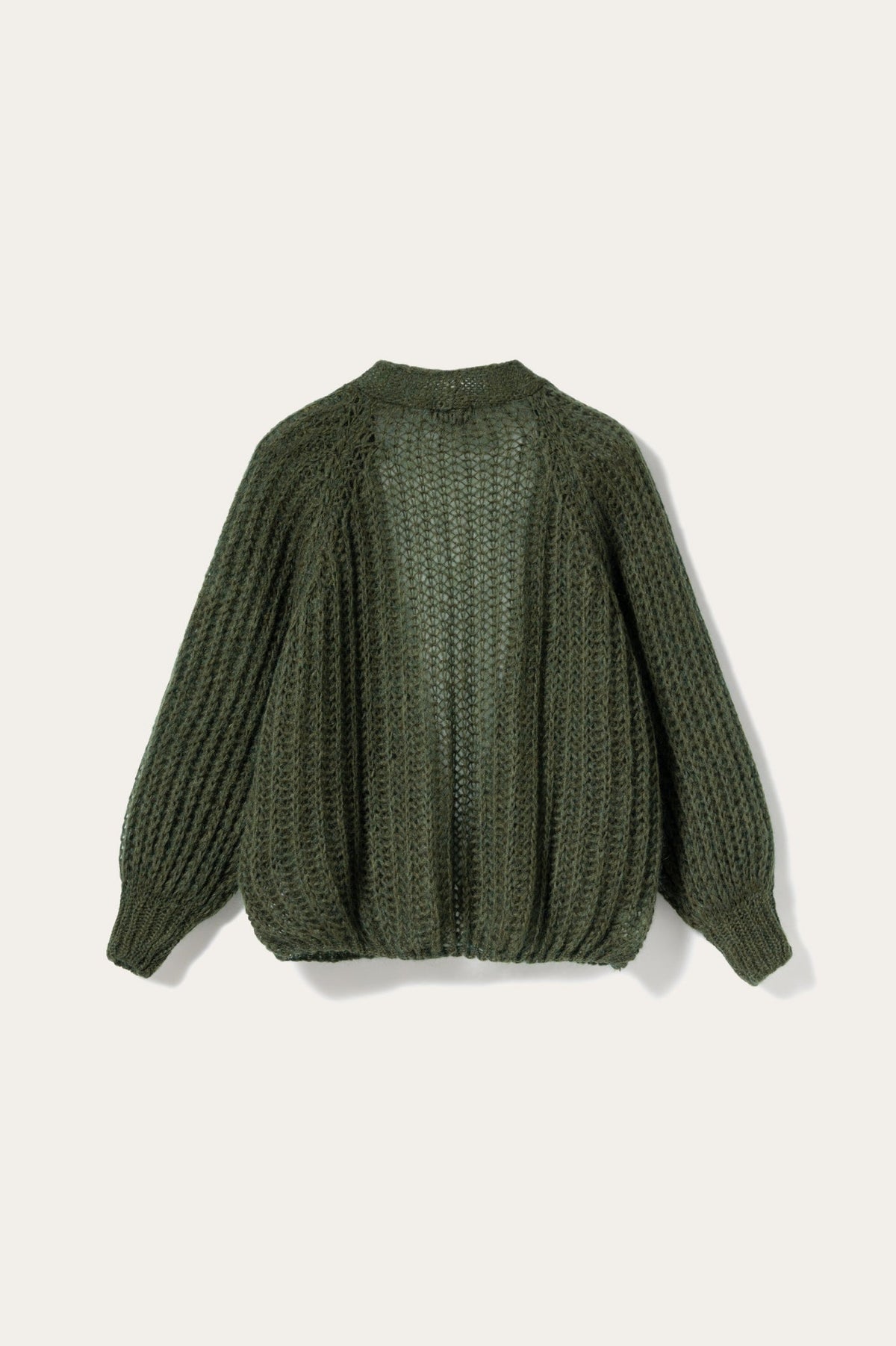 Joseph Knit Cardigan Army Green