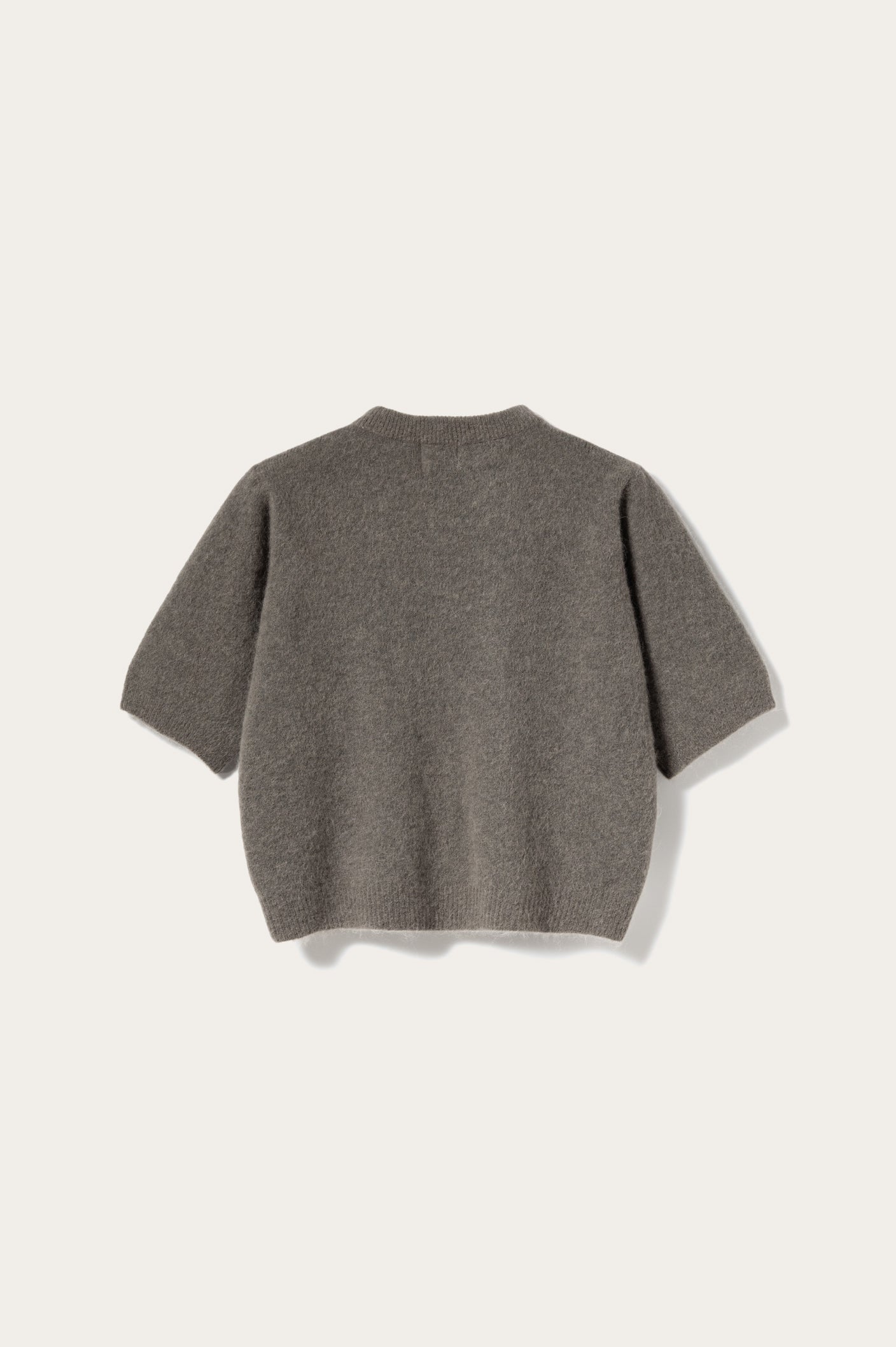 Kae SS Knit Cardigan Coffee