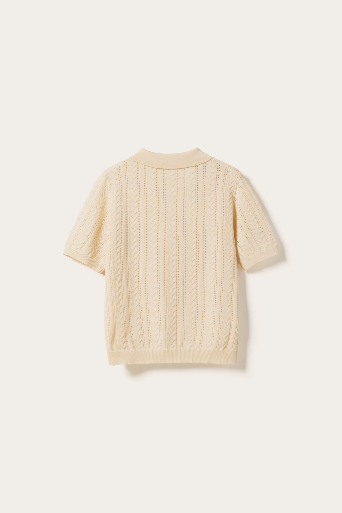 N-Mecca Knit Polo Ivory