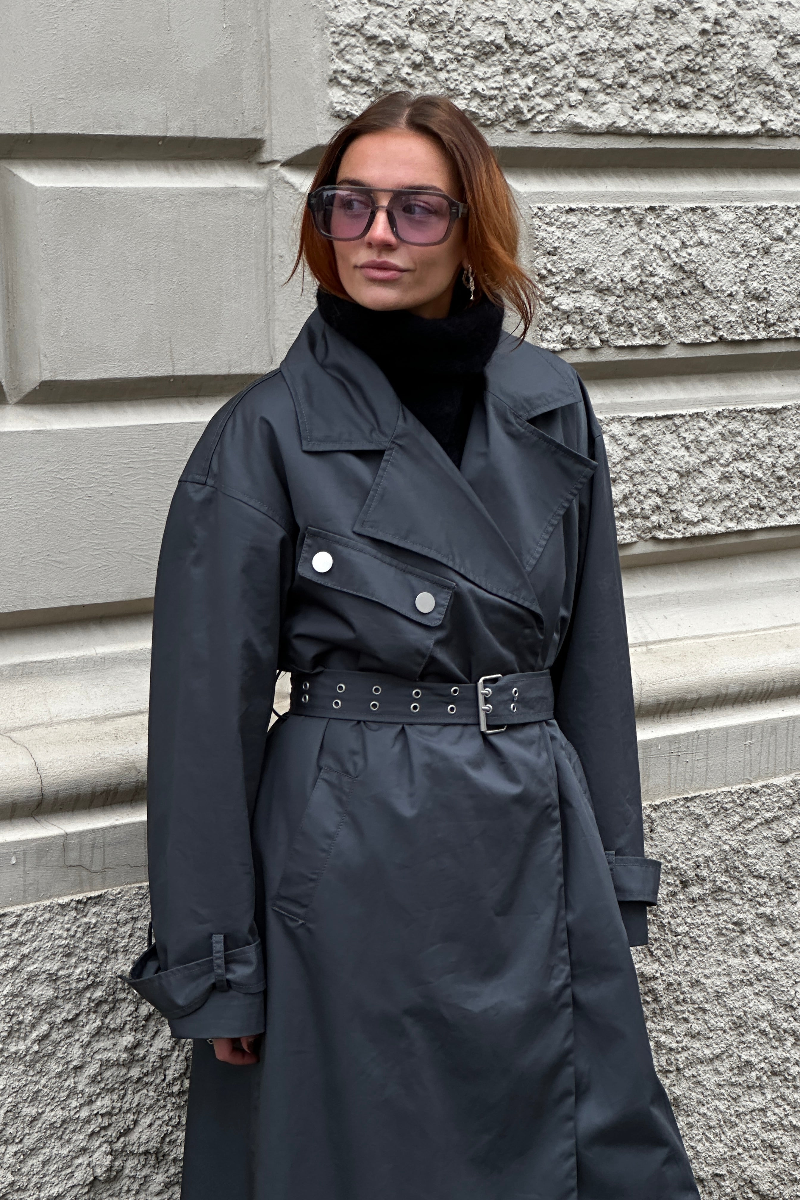 Kenadee Coat Asphalt Grey