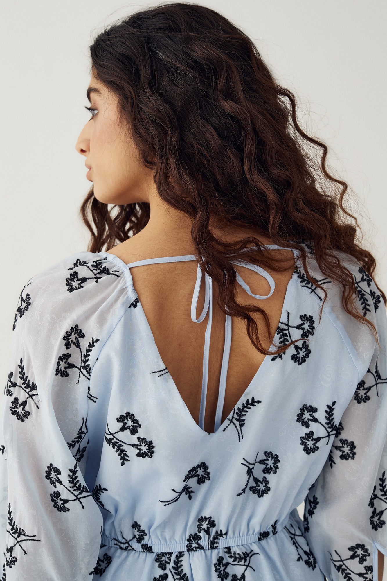 Jin Blouse Light Blue