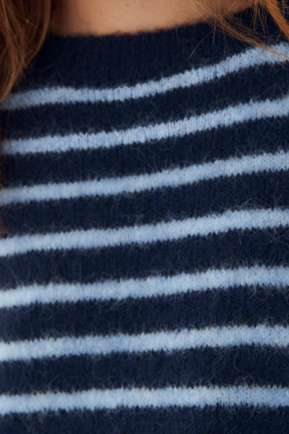 N-Mafalda Knit Blue Stripe