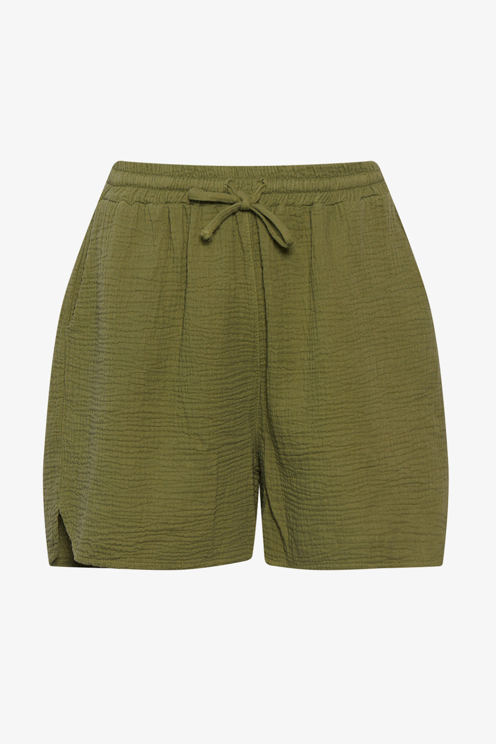 Noellas Suri Shorts Leaf Green. Køb Shorts hos www.noellafashion.dk