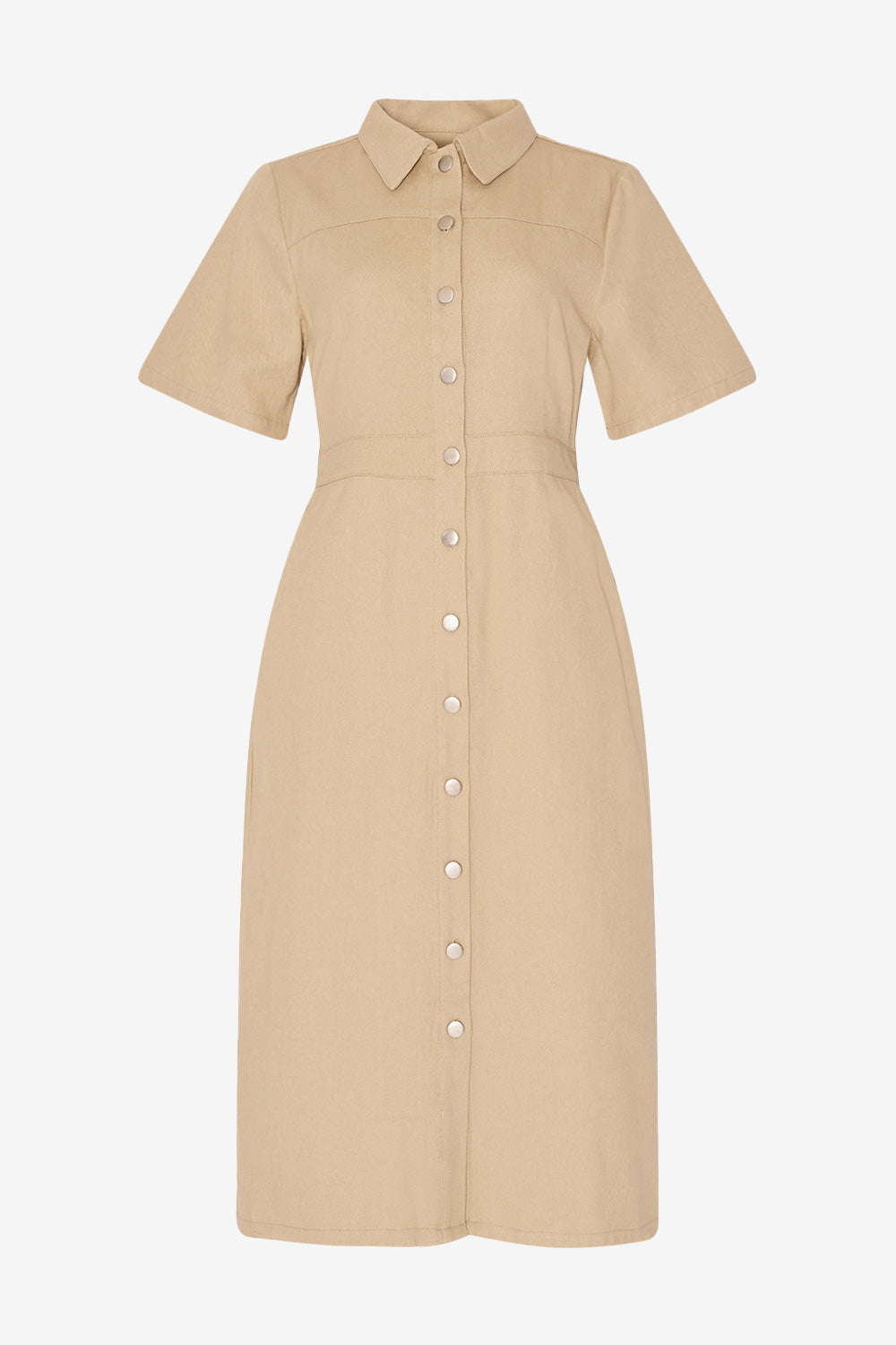 Benita Long Dress Oyster