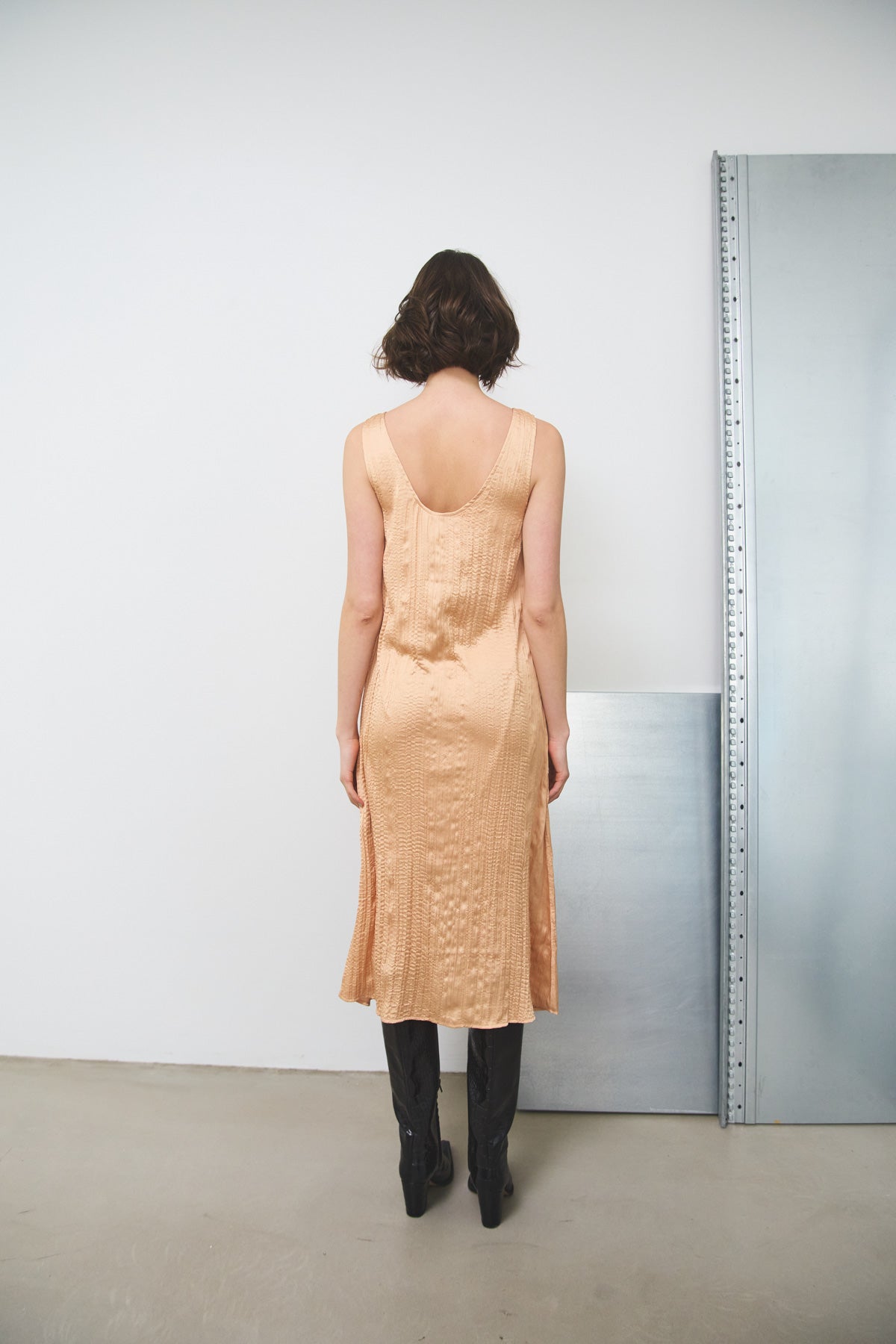 Samara Dress Dusty Apricot