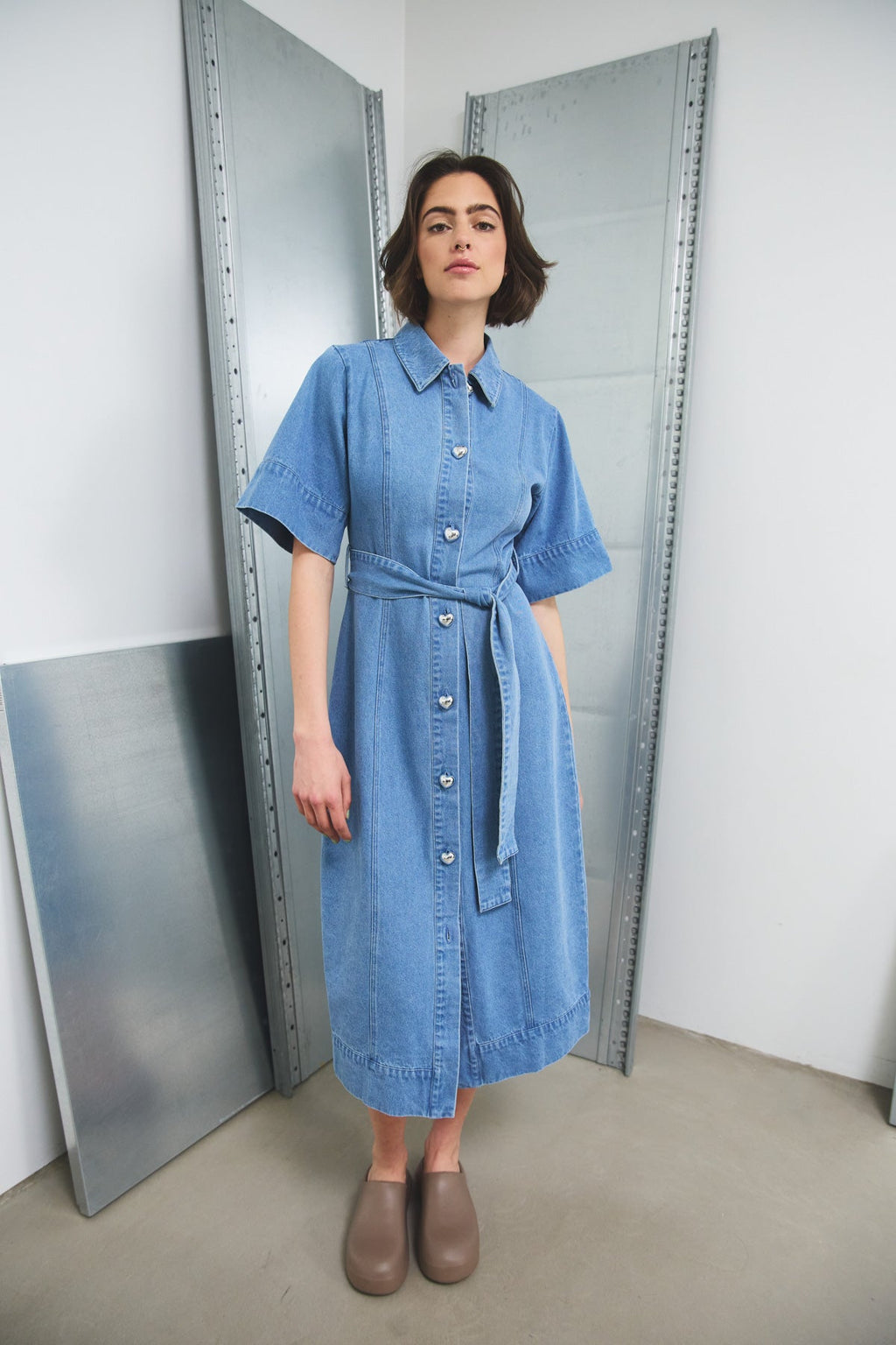 Keisley Dress Light Blue Wash