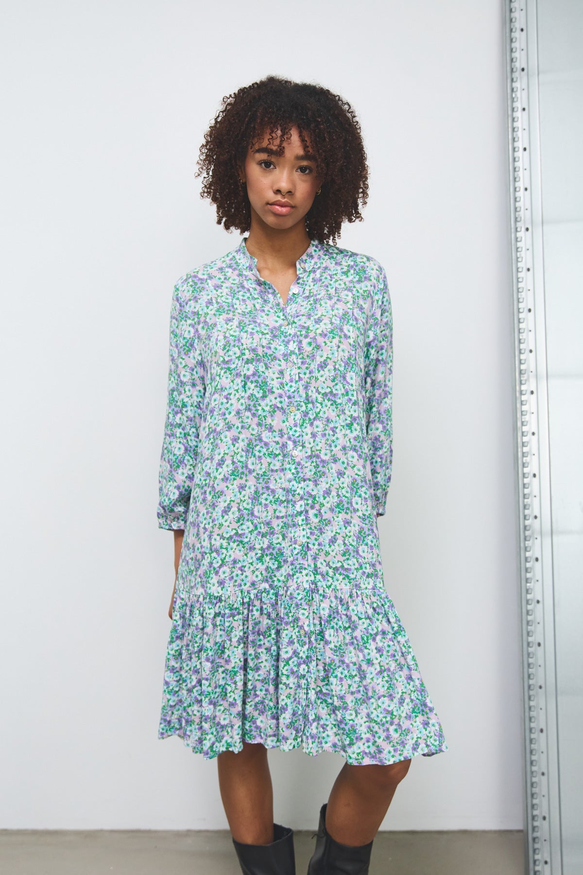 Imogene sh. Dress Lavender Flower