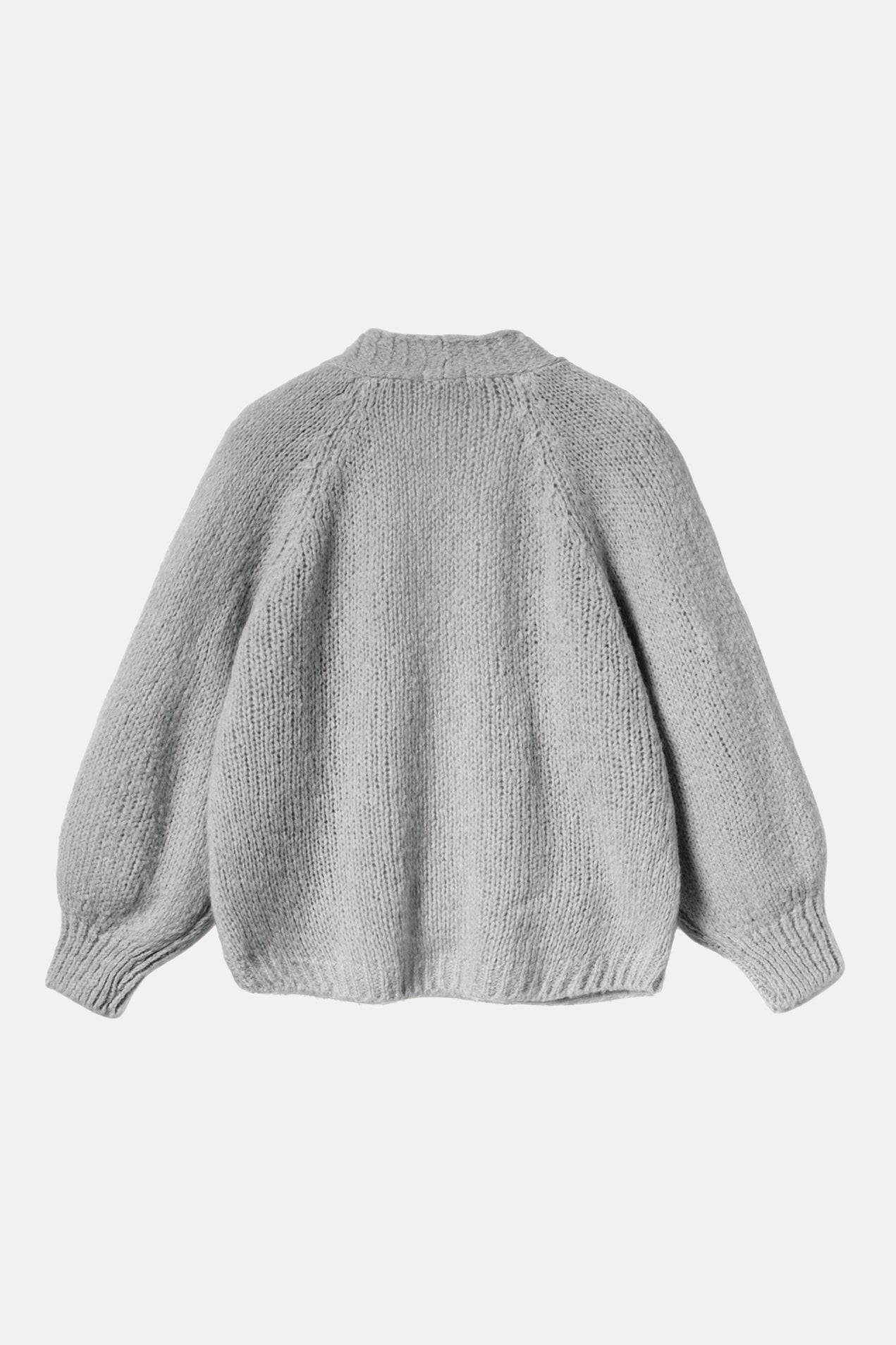 Fora Knit Cardigan Light Grey