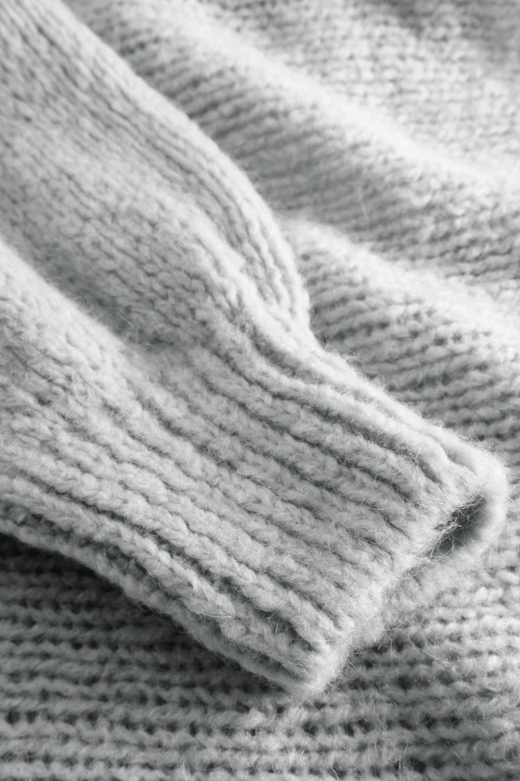 Fora Knit Cardigan Light Grey