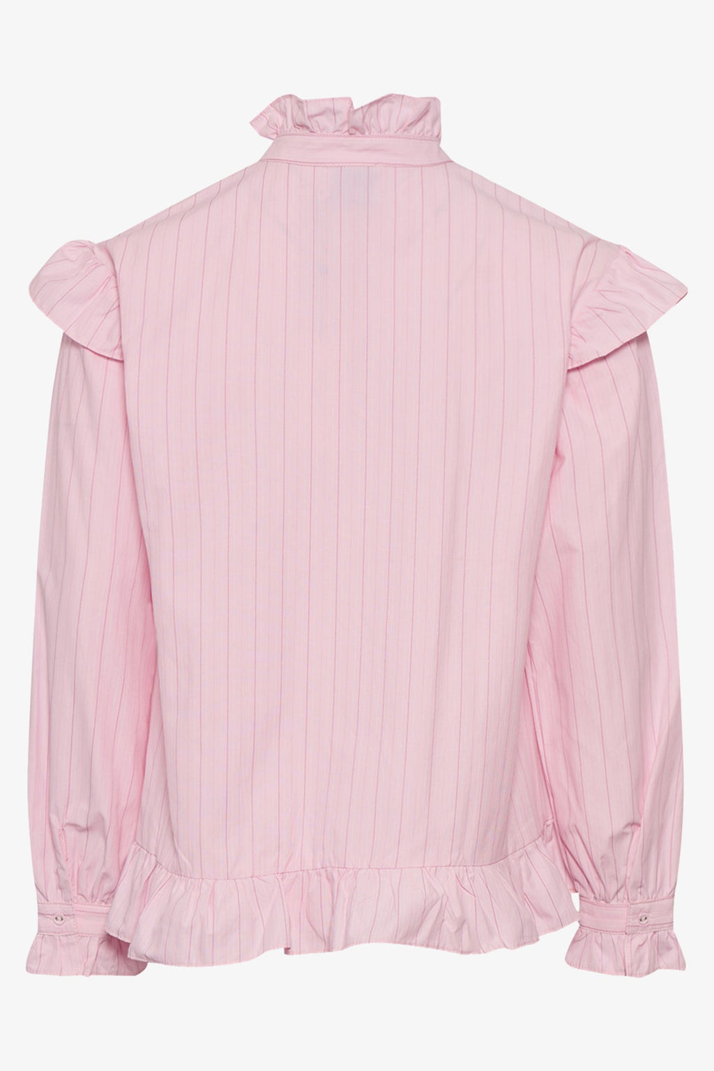 Sally Blouse Light Pink Stripe