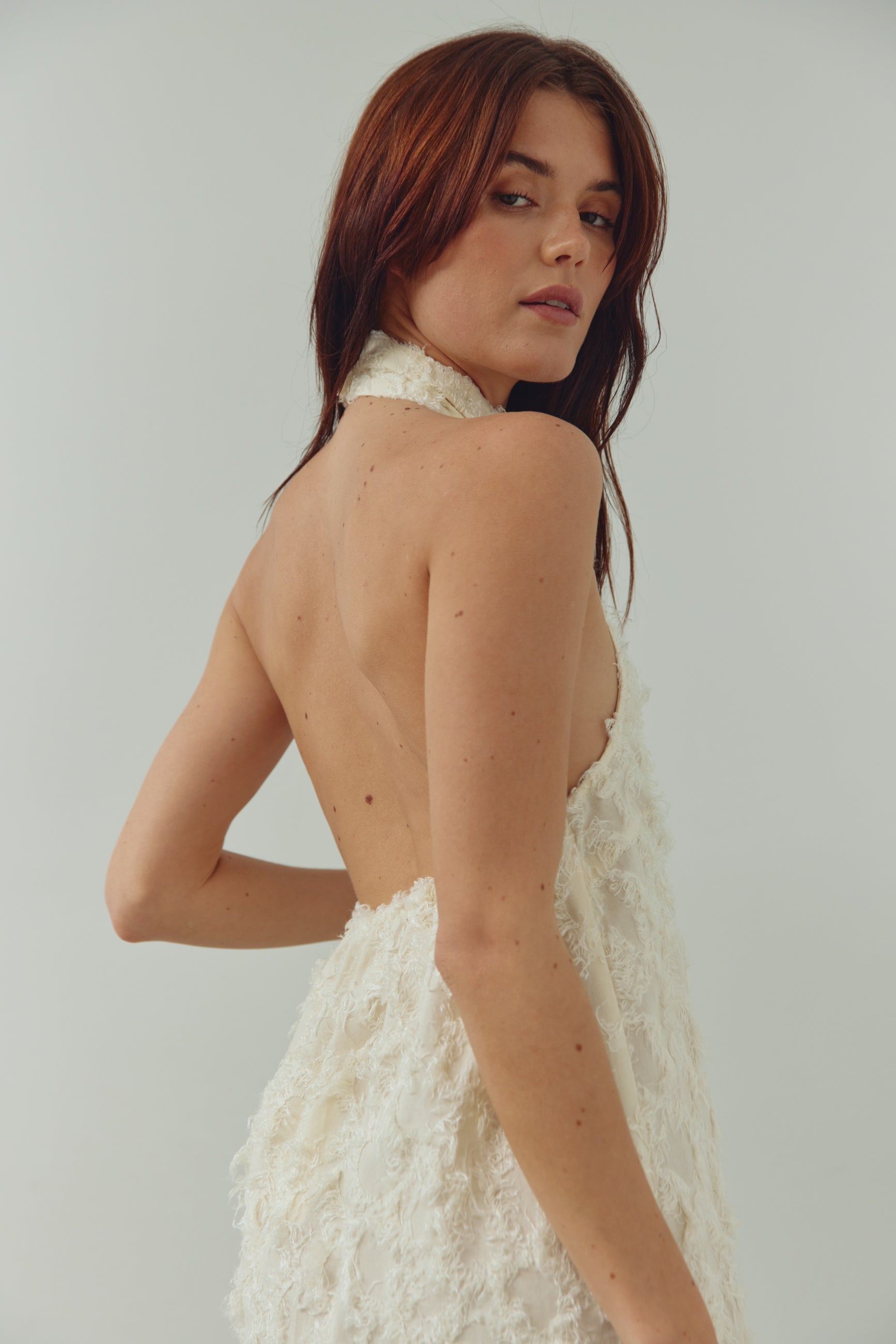 N-Maci Dress Ivory