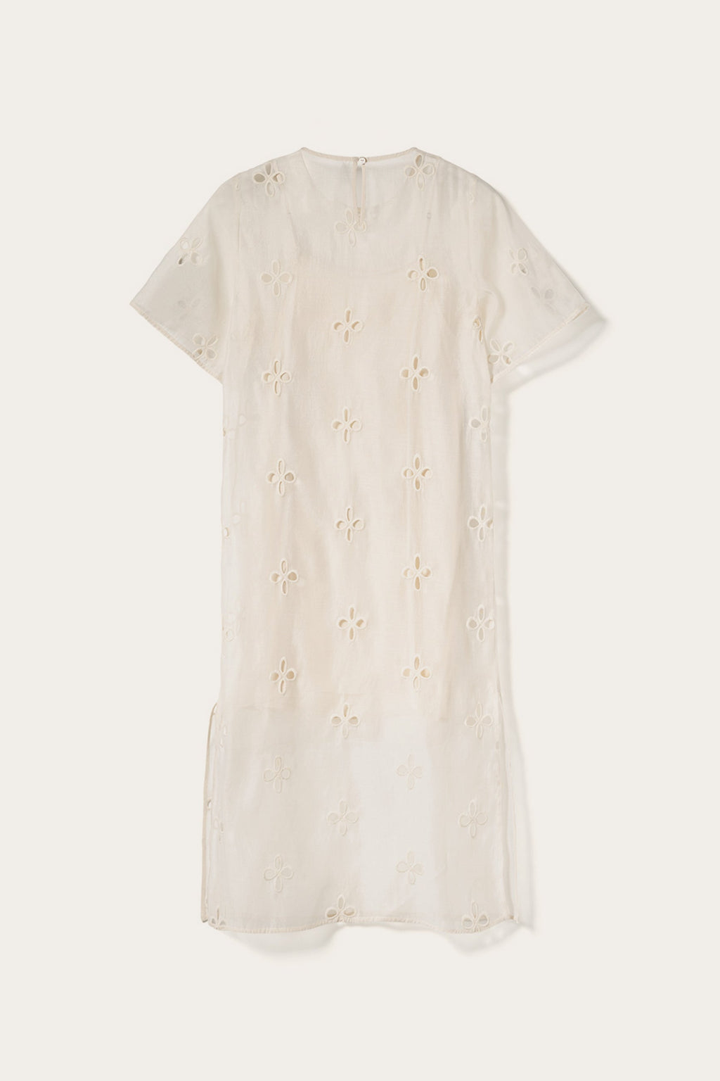 N-Linett Dress Ivory