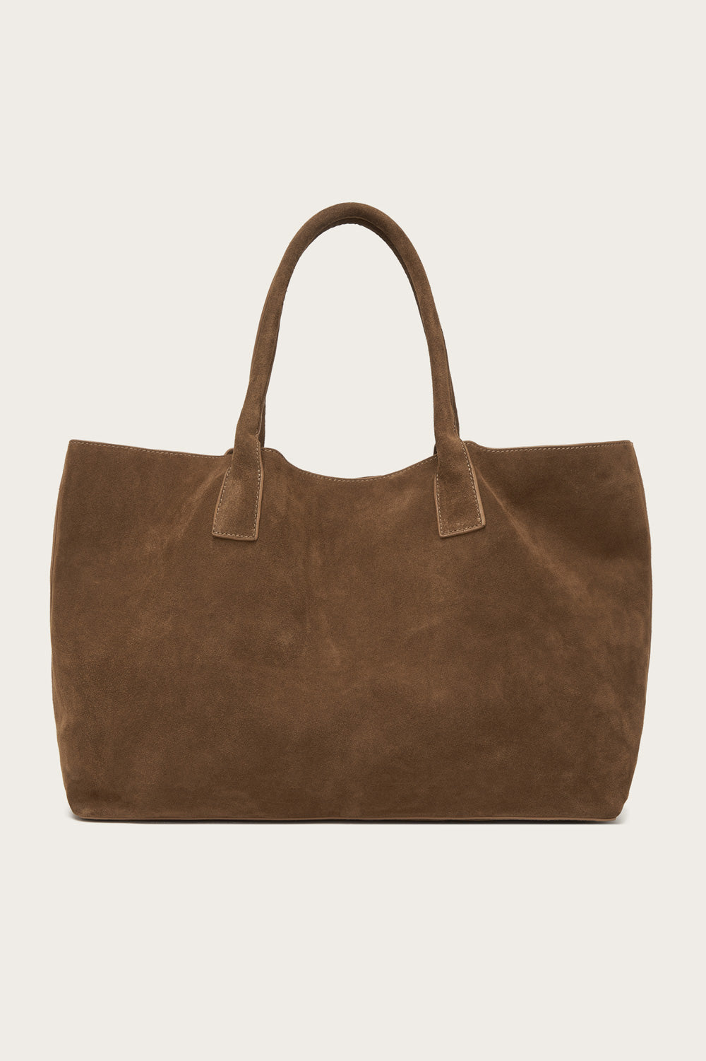 Mallory Bag Real Suede Chocolate Brown